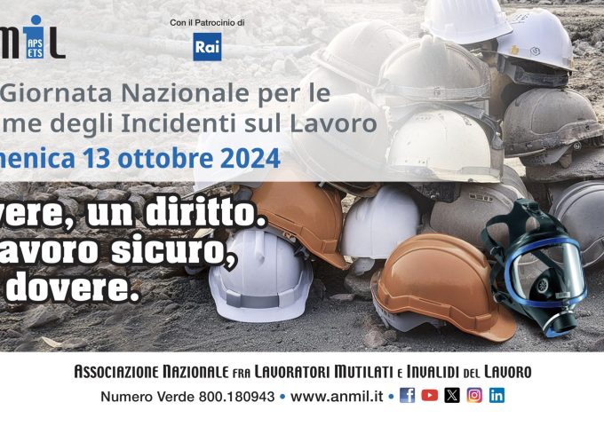 Giornata Nazionale per le Vittime degli Incidenti sul Lavoro